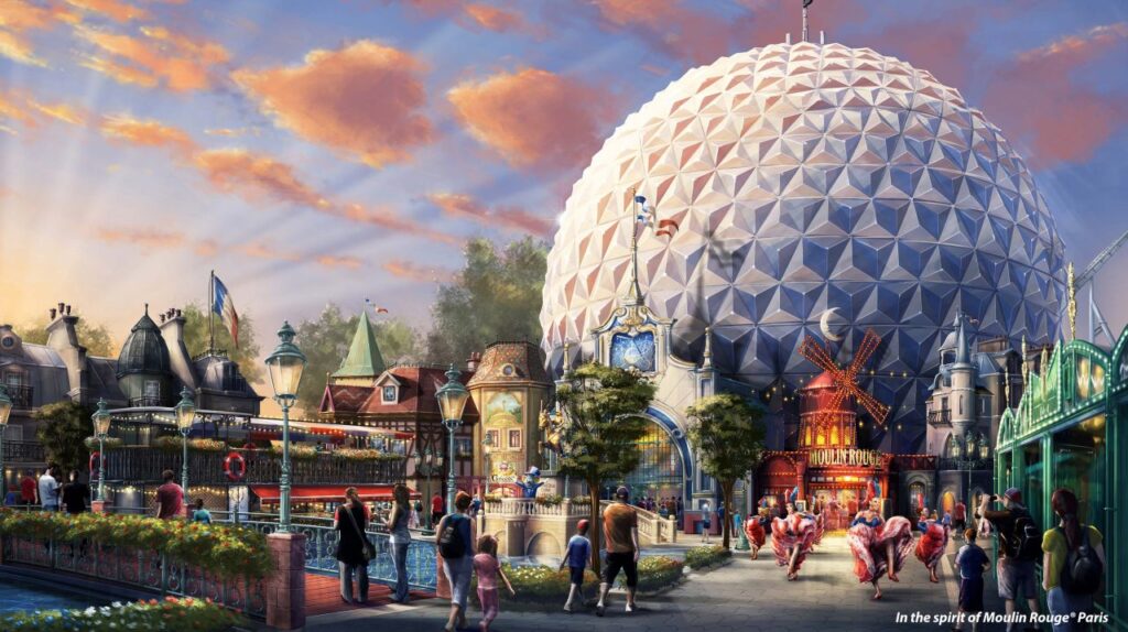 Europa-Park and Moulin Rouge Work on New Rollercoaster 1 CanCan