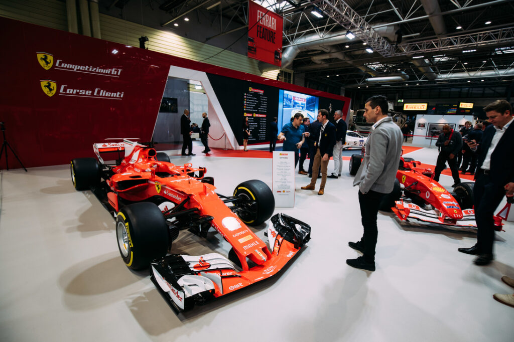 ferrari centrepiece at autospo
