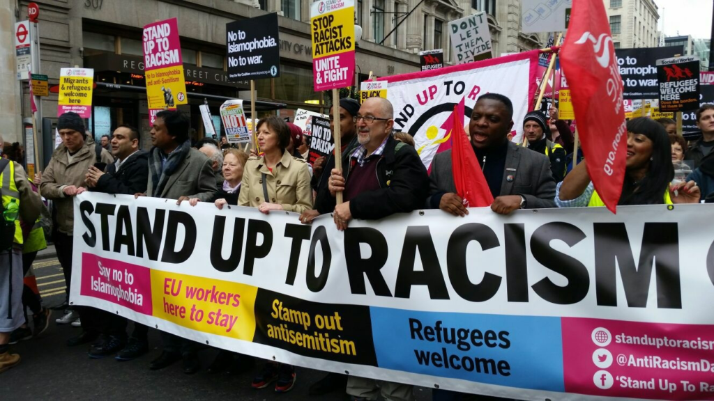 Stand Up To Racism Demonstration - Saturday 17 November 2018 1 image 3