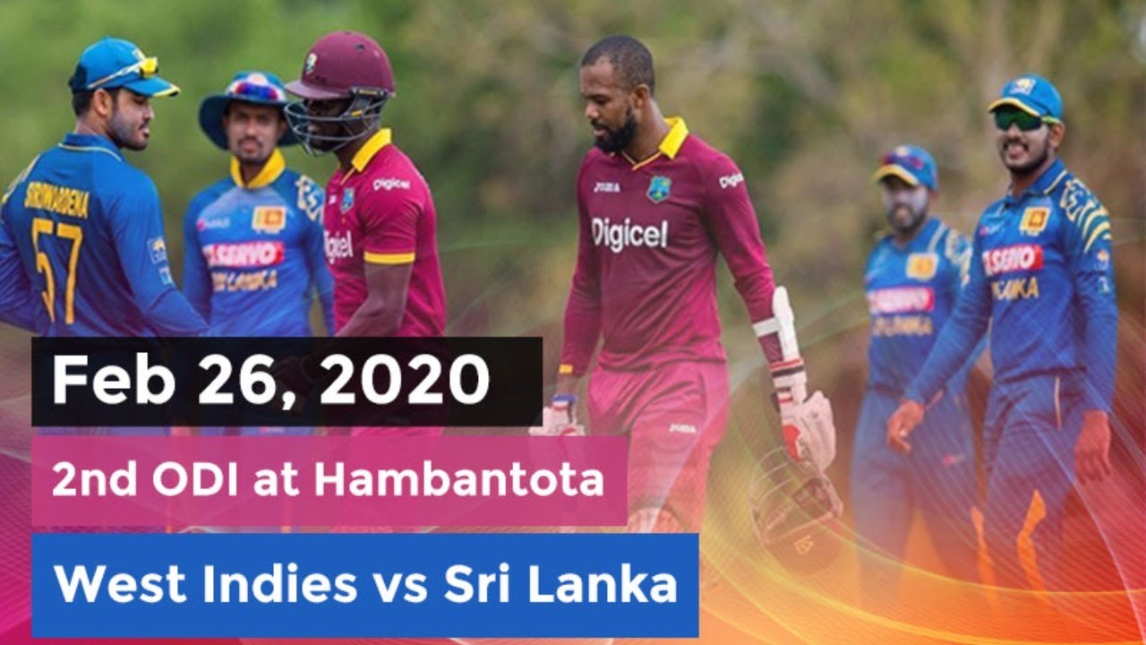 Sri Lanka VS West indies