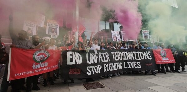 200 drivers protest