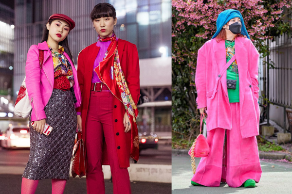Top Street Style at TOKYO Fashion Week 2022