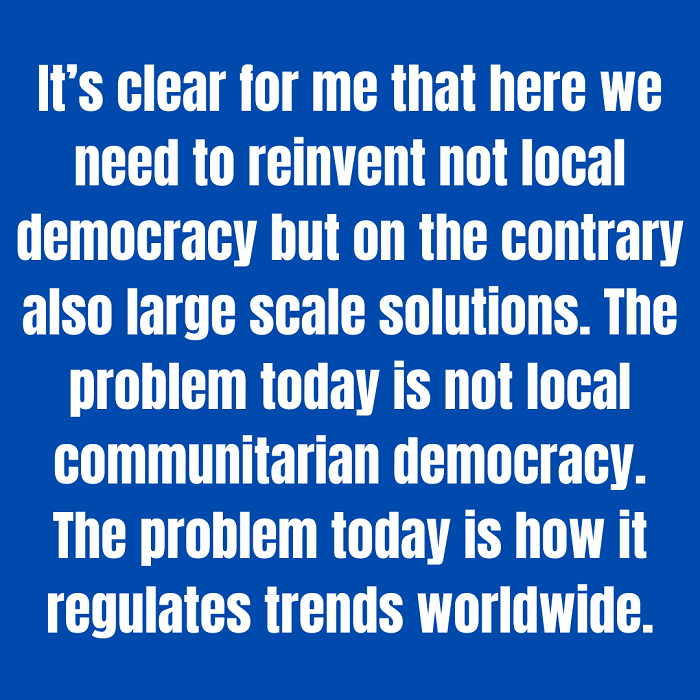 Slavoj Žižek Thinks Democracy and Capitalism Meant to Split Up 9 9