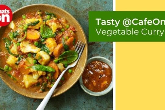 Tasty @CafeOn: Vegetable Curry Recipe