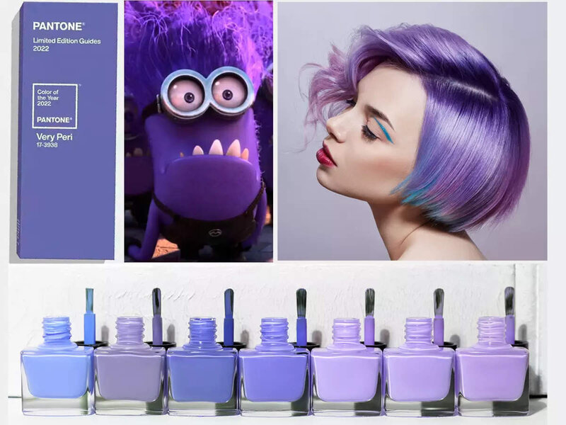 Pantone Very Peri- the New Hue of the Year, 2022