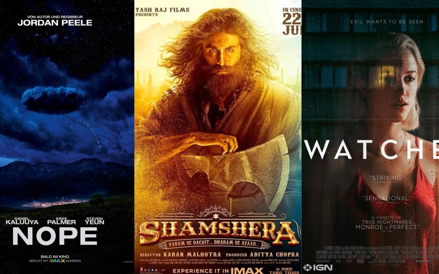 Film Friday 5 movie selections of the week!