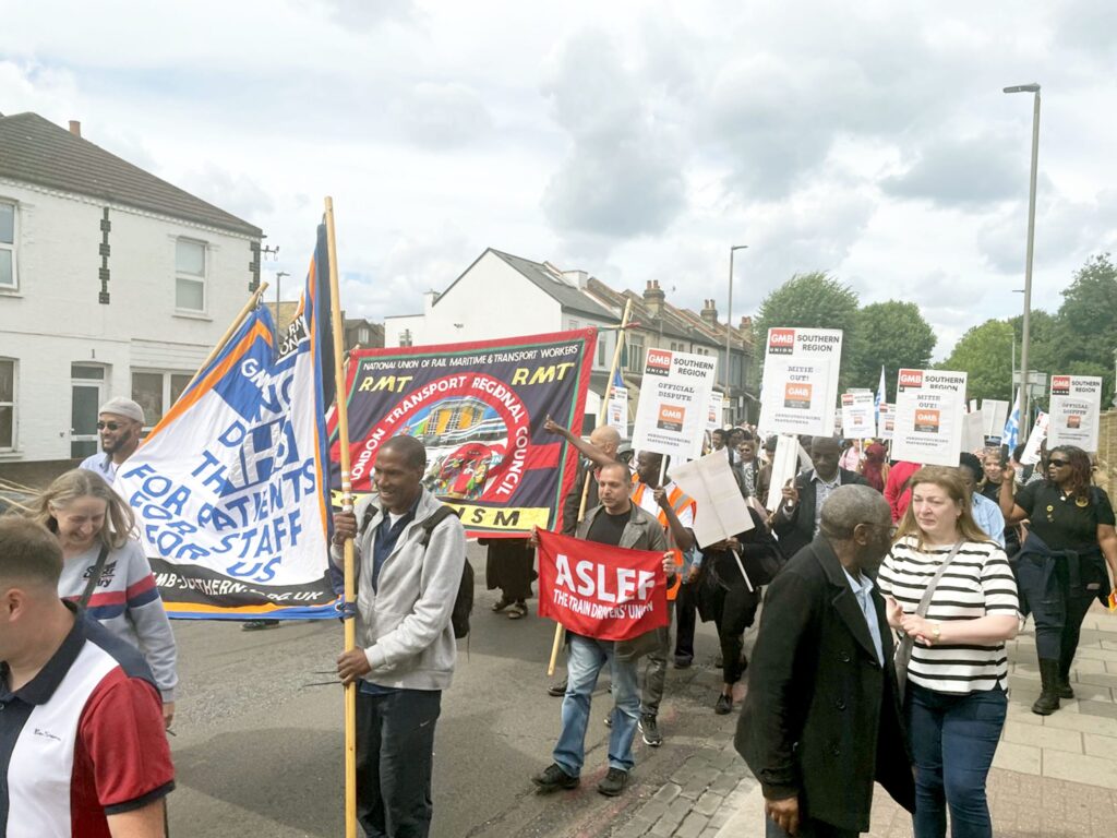 Workers Strike Against Mitie 1
