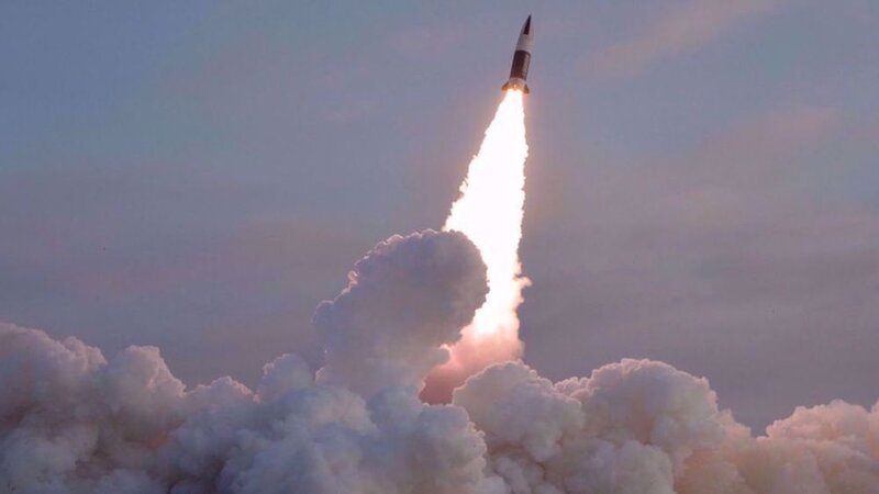 North Korea launched two Cruise Missiles at the Ocean