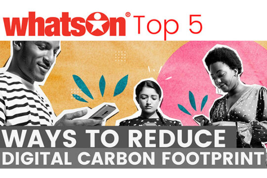 5 Ways To Reduce Digital Carbon Footprint