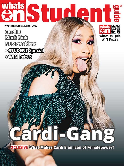 WhatsOn Covers : WhatsOn Student Guide 2020 With Cardi B