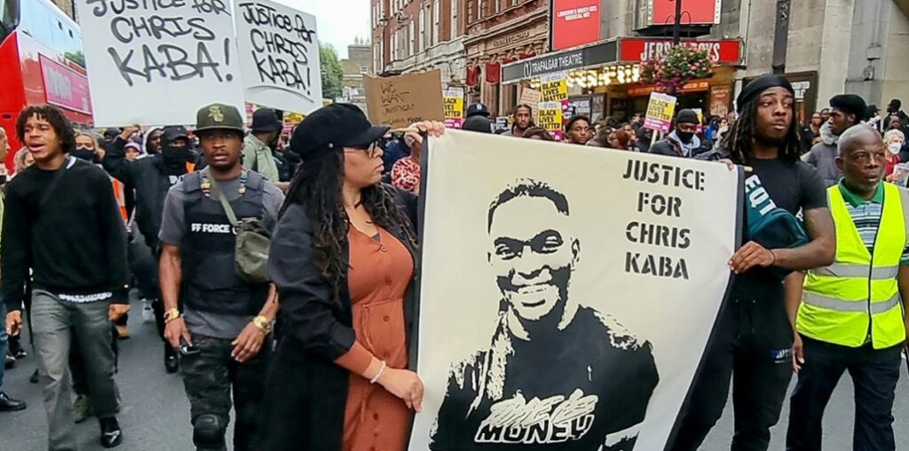 justice demanded for chris kaba