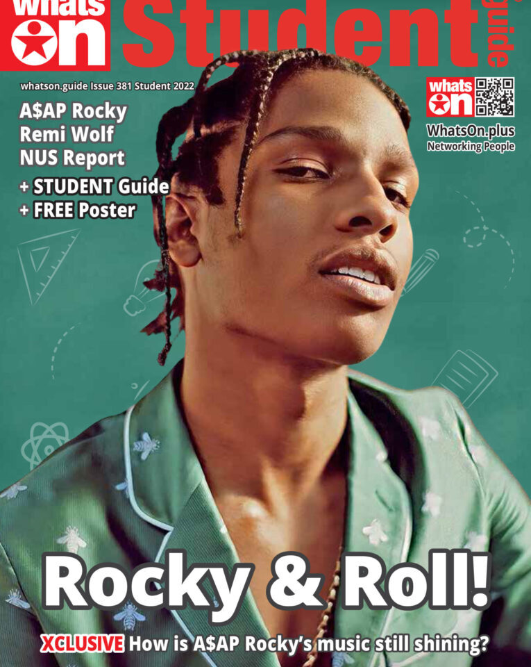 WhatsOn Covers : Student Guide 2022 with A$AP Rocky.