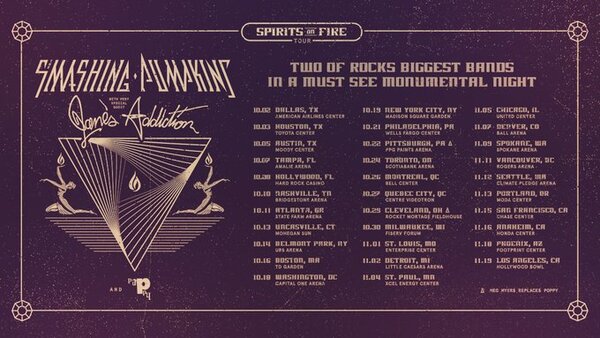 The Smashing Pumpkins with Janes Addiction