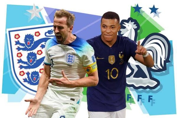 World Cup Quarter-Finals: Upcoming Match Predictions 2 England vs France 11th December