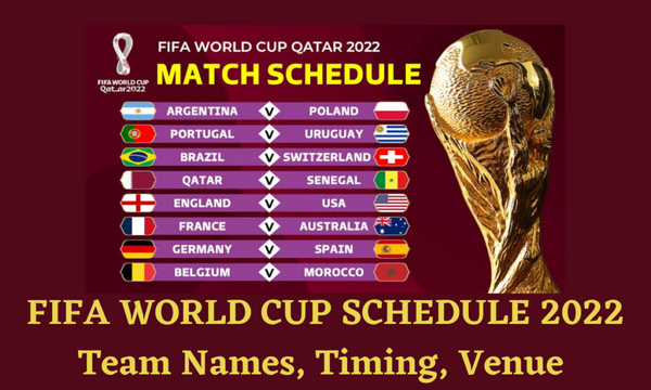 World Cup Qatar 2022 Match Schedule this Week!