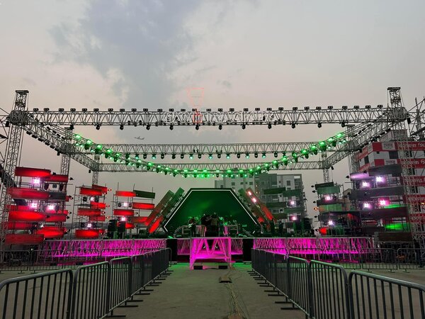Dhaka Rock Fest 3.0 held at the Expo Zone of ICCB