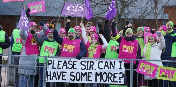 A teacher claims she is on strike to save the ‘future of schools’