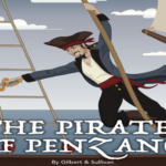 THE PIRATES OF PENZANCE AT THE OLD REP THEATRE, BIRMINGHAM.