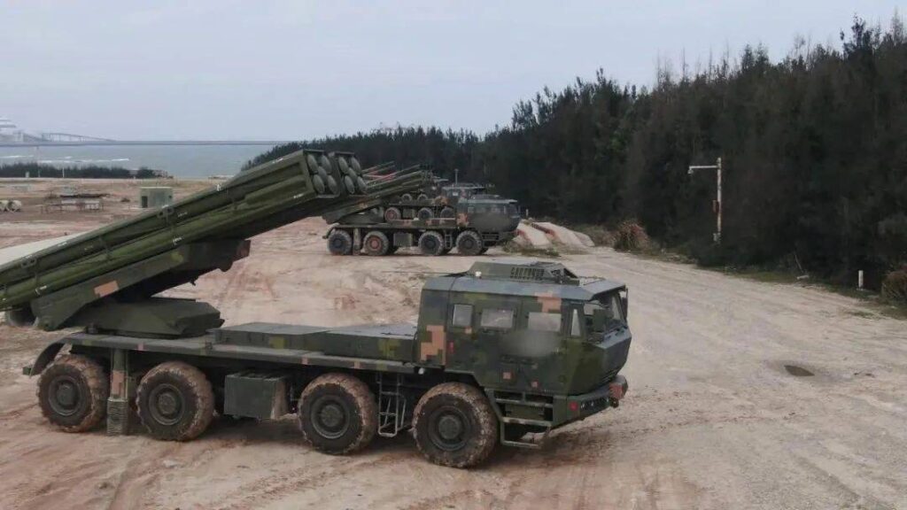 China conducts simulated Taiwan strike in drills