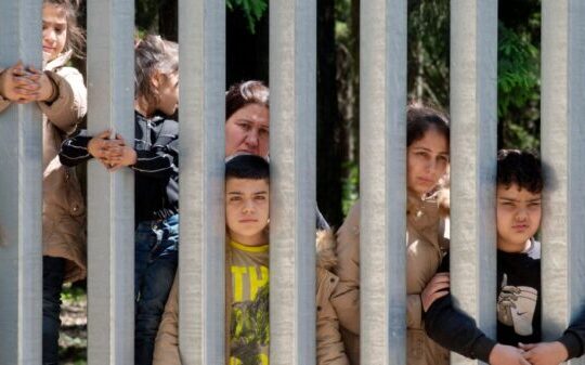 "Migrant Families Trapped at Poland-Belarus Border"