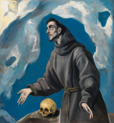 Reverential Saint Francis of Assisi at The National Gallery