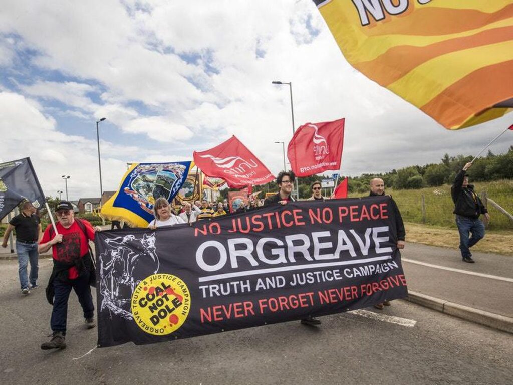 Hundreds rally in Sheffield for Orgreave justice 2 JUSTICE3