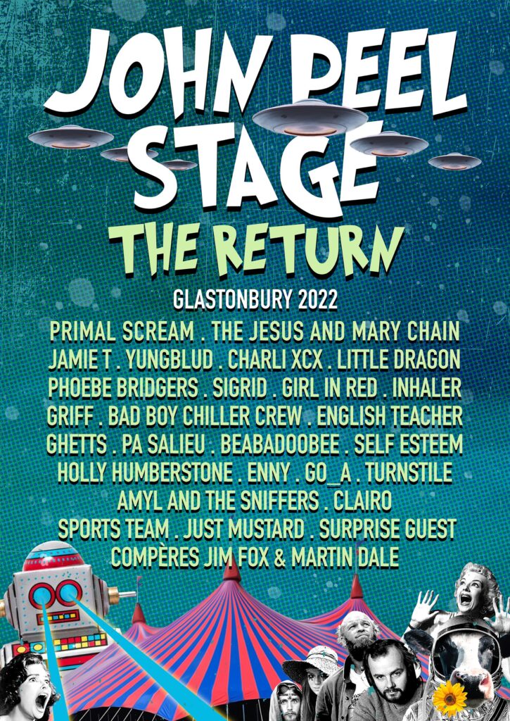 Glastonbury Festival 2023: Unveiling the Lineup! 5 John Peel Stage