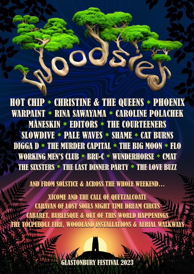 Glastonbury Festival 2023: Unveiling the Lineup! 4 Woodsies
