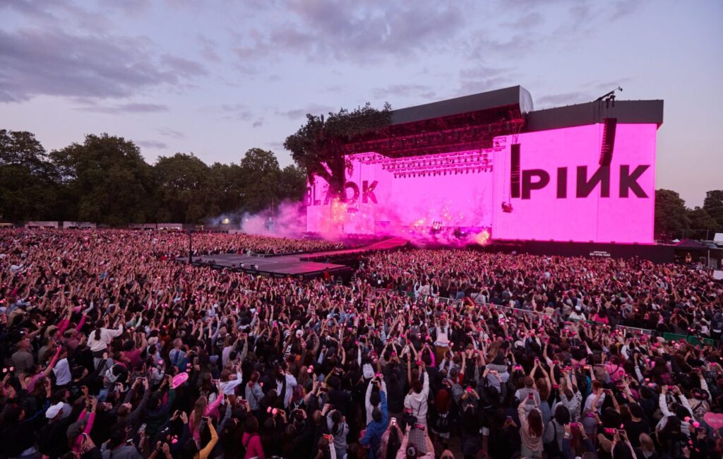 BLACKPINK's London Concert: A Blast 1 BLACKPINK at BST Hyde Park on July 2