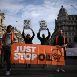UK government's new oil and gas licenses a sign of 'climate denial'.