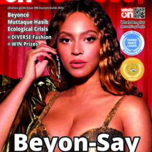 WhatsOn magazine featuring Beyoncé as the cover star for education-focused issue