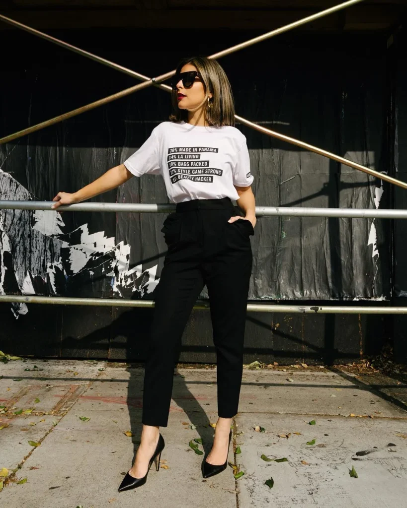 Graphic Tees: From Casual to Chic 9 graphic tee styling the everygirl 2