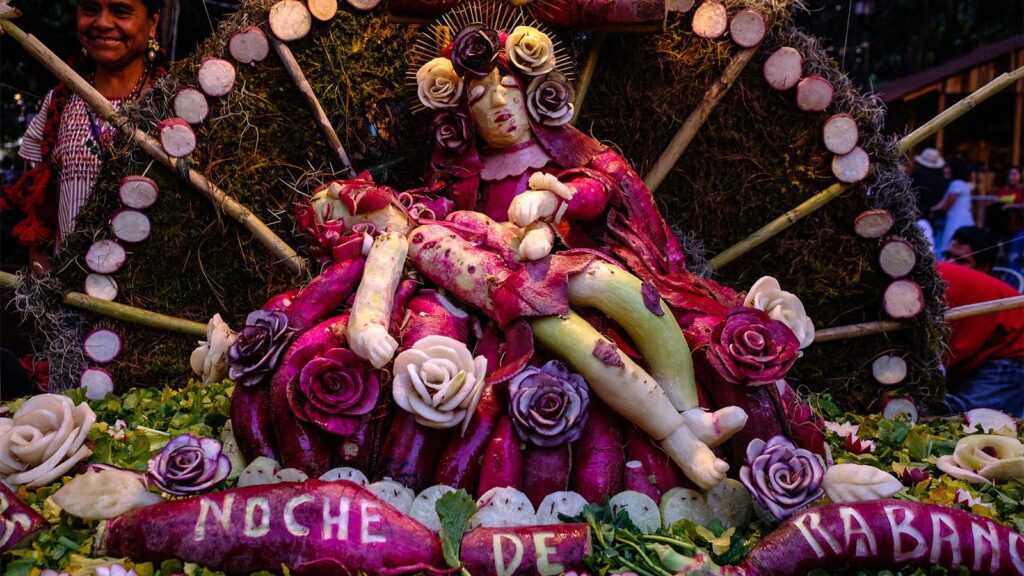 Night of the Radishes Mexico City