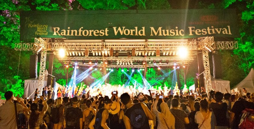 Get Your Groove On at the Rainforest World Music Festival 2024!