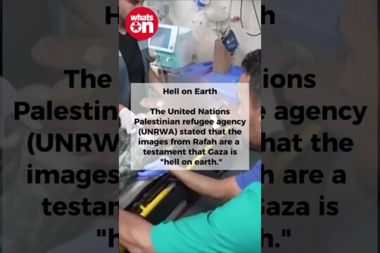 "Heinous Massacre": Israeli Airstrike Kills Dozens in Rafah