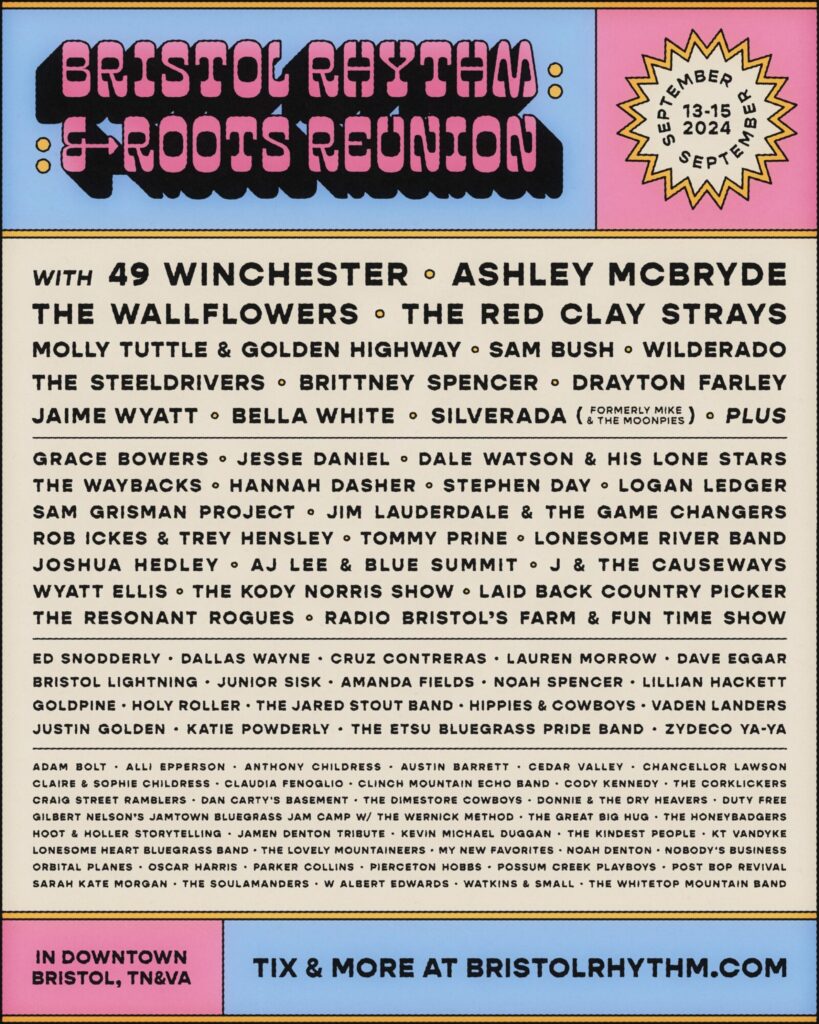 Bristol Rhythm Roots Reunion 2024 Lineup Poster 2 1600x2000 1