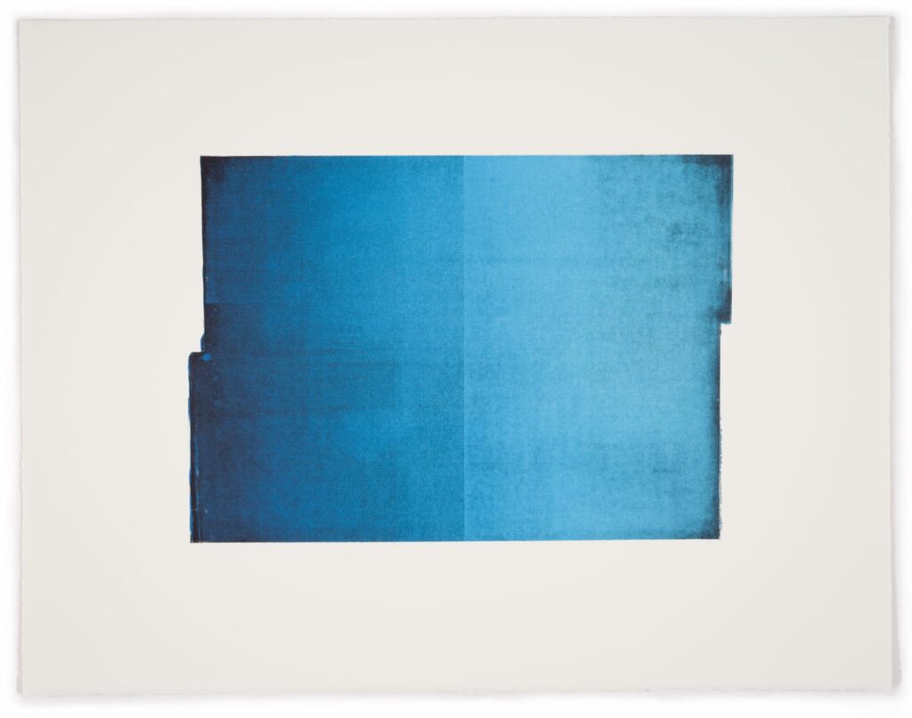Callum Innes Darker than blue