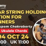 Guitar String Holding Position for Beginners Music Academy