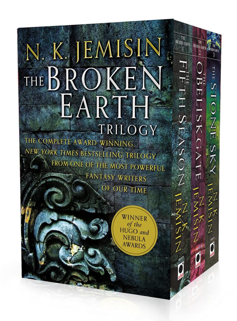 1. The Broken Earth Trilogy by N.K. Jemisin