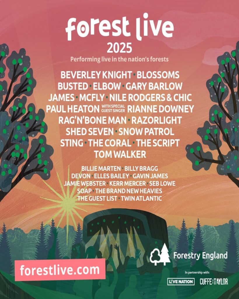 Forest live music festival 2025 UK