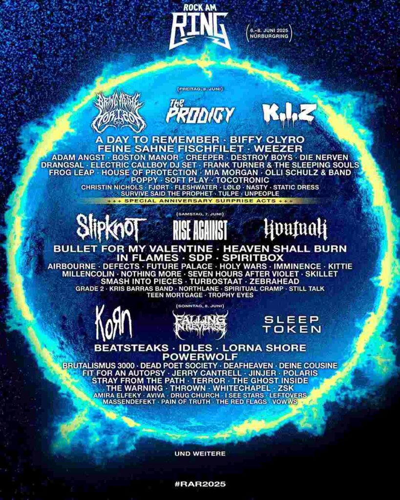 Rock Am Ring 2025 Lineup Poster 2 1