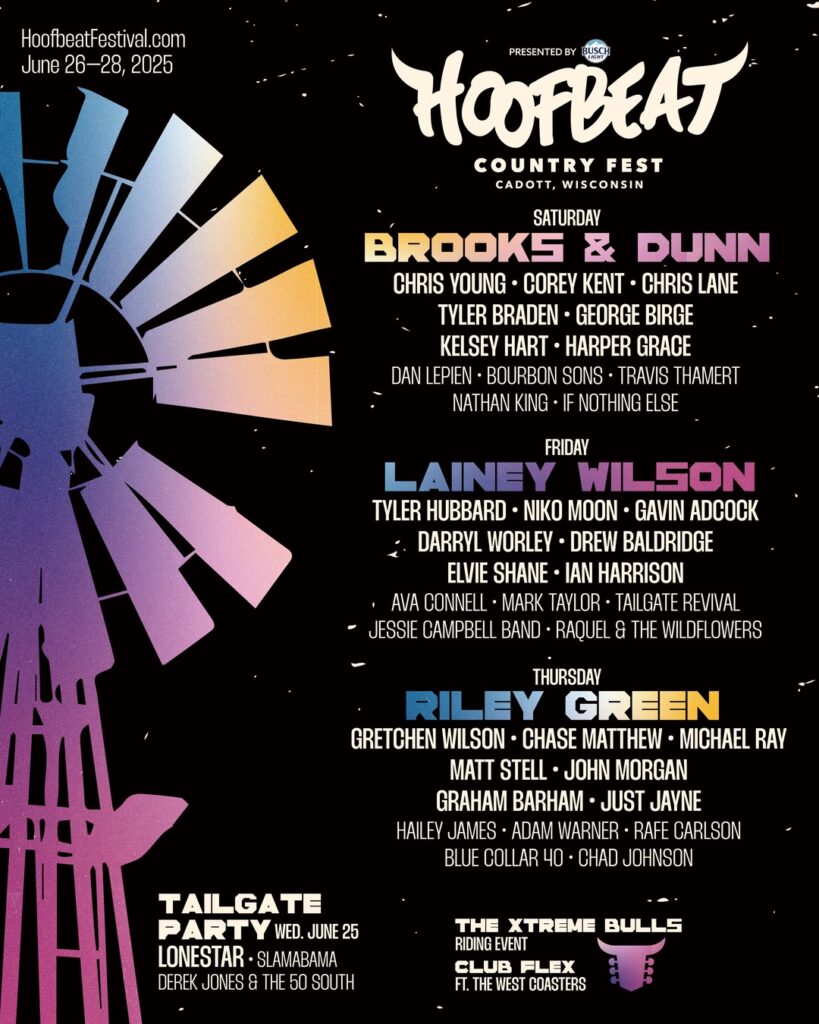 HB Music Festival June 2025 Line Up US 1 1