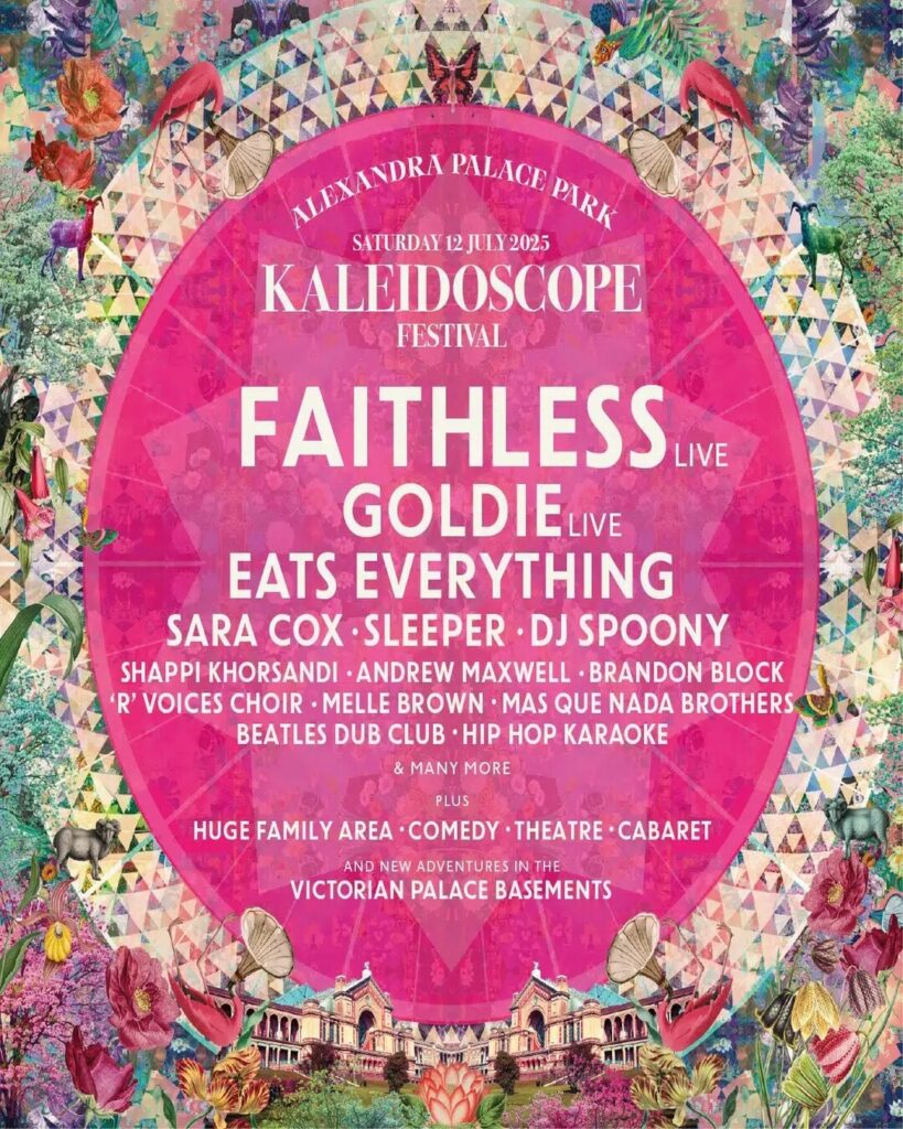 Kaleidoscope Festival 2025 Lineup Poster 1