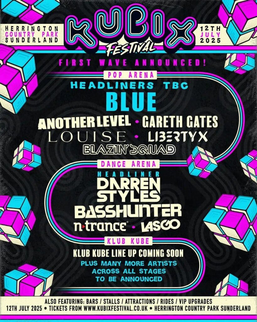 Kubix 2025 Lineup Poster 1