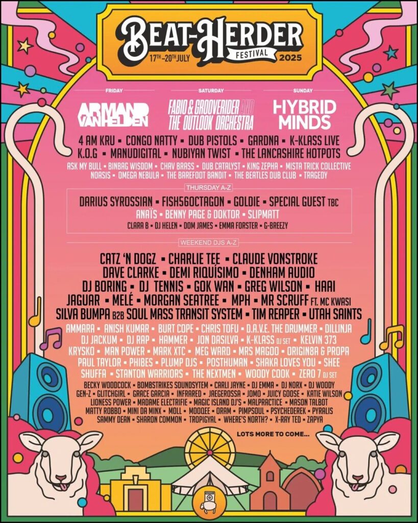 The Beat Herder 2025 Lineup Poster 1600x1994 1