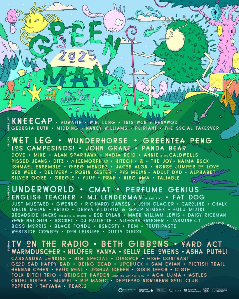green man 2025 poster